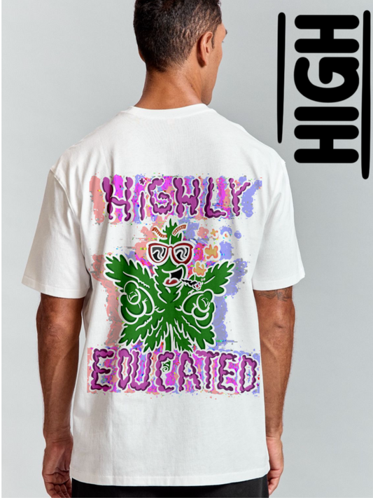 Men's High Graphic Printed T-shirt Bold