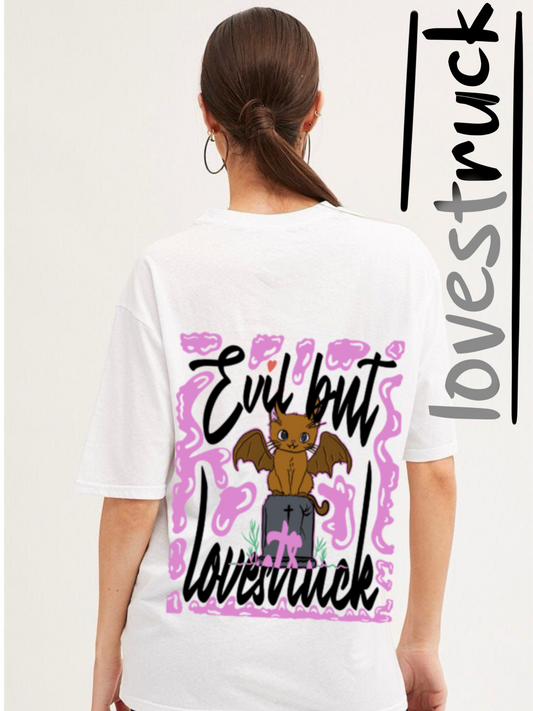 Women's Lovestruck Graphic Printed T-shirt Bold
