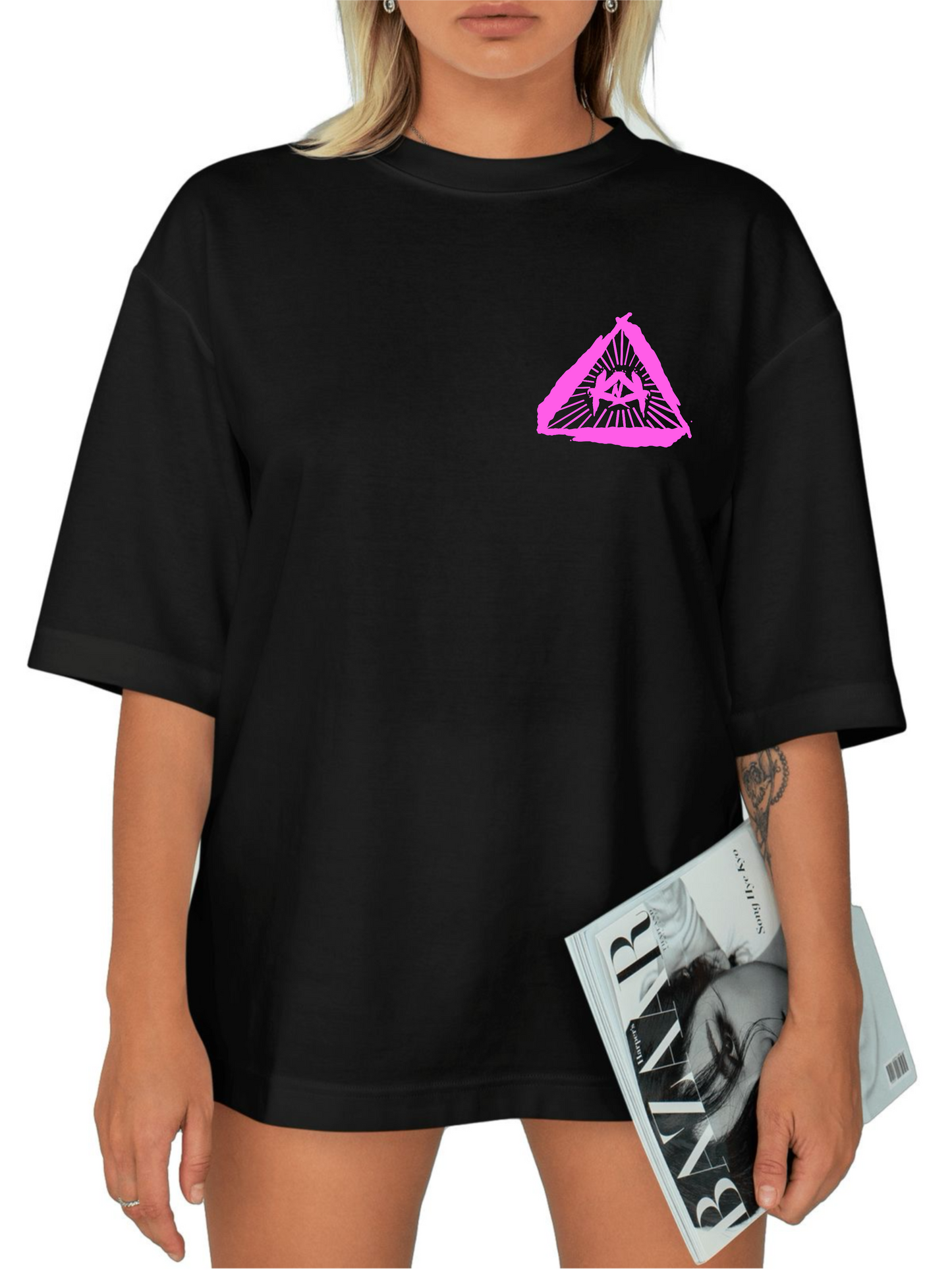 Women's Baddie Graphic Printed T-shirt Minimal