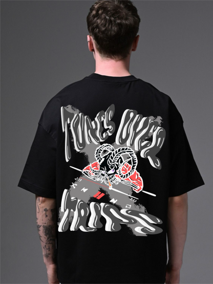 Men's Hallucination Graphic Printed T-shirt  Bold