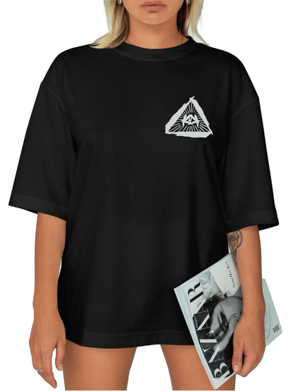 Women's Blossom Graphic Printed T-shirt Minimal